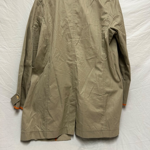 Wonder Tranch Coat With Orange Detail - Picture 4 of 6